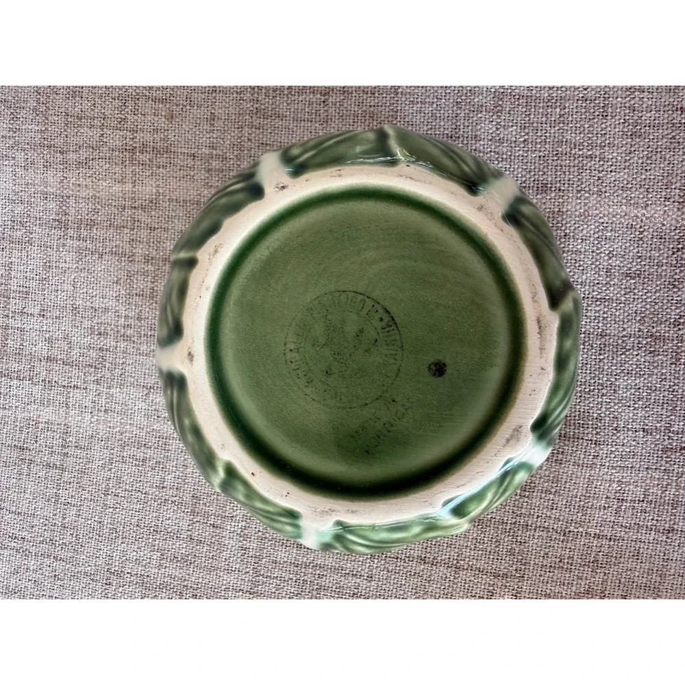 Bordallo Pinheiro Cabbage Leaf Planter Small Green Excellent Cachepot Limited